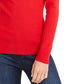 INC International Concepts Women's Twist Off-The-Shoulder Sweater Dark Red Size Large