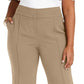 Alfani Women's Plus Size High-Rise Trousers Medium Brown Size Small