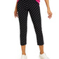 Charter Club Women's Capri Tummy-Control Skinny Pants Black Size 10