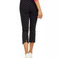 Charter Club Women's Capri Tummy-Control Skinny Pants Black Size 10