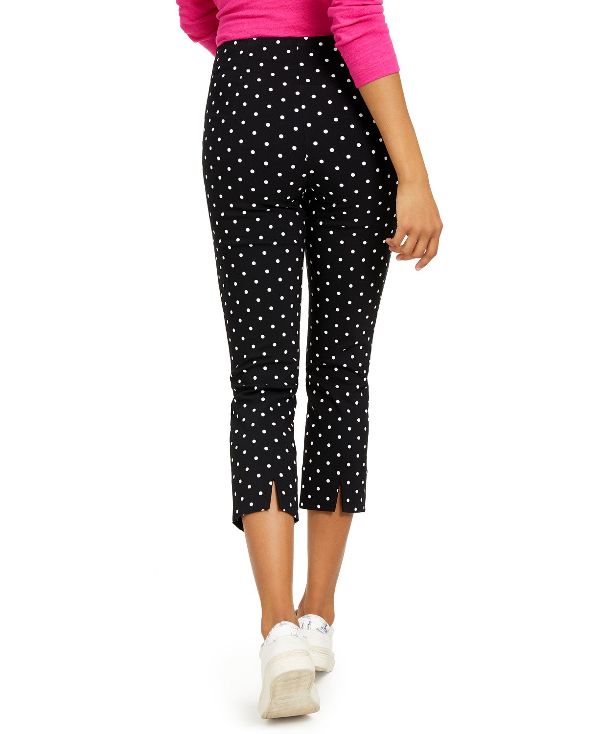 Charter Club Women's Capri Tummy-Control Skinny Pants Black Size 14