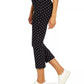 Charter Club Women's Capri Tummy-Control Skinny Pants Black Size 4