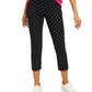 Charter Club Women's Capri Tummy-Control Skinny Pants Black Size 8