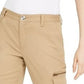 INC International Concepts Women's Petite Skinny Utility Pants Brown Size 8P