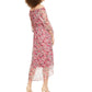 INC International Concepts Women's Off-The-Shoulder Maxi Dress Pink Size Small
