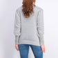 Style & Co Women's Puffy-Sleeve Sweater Gray Size Large