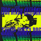 Merch Traffic Men's Neon Snoop Dogg Graphic T-Shirt Black Size Medium