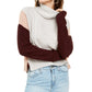 BCX Women's Juniors Colorblocked Knit Sweater White Size Medium
