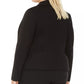 Bar III Women's Trendy Jacket Black Size Extra Large