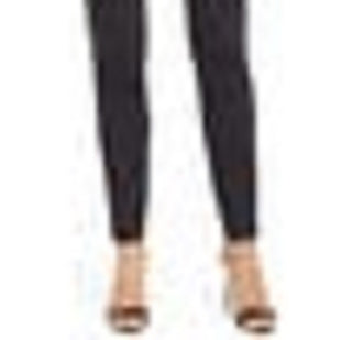 Anne Klein Women's Zip Fly Leggings Med Gray Size 2