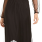 INC International Concepts Women's Off The Shoulder Maxi Dress Black - Size 6