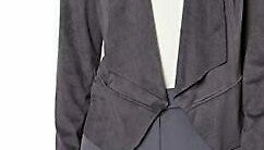 Anne Klein Womens Jacket Black Size Large