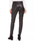 Bar III Women's Faux-Leather Skinny Pants Black Size Small