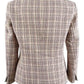 Anne Klein Women's Piping-Trim Plaid Jacket Pink Size 12