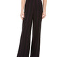 Bar III Women's Striped Wide Leg Pants Black Size 4