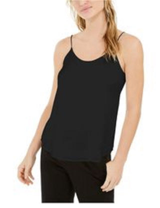 Bar III Women's Spaghetti Strap Camisole Black Size Large