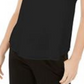 Bar III Women's Spaghetti Strap Camisole Black Size Large