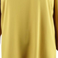 Bar III  Women's Pleated Bell-Sleeve Top Saffron Size Extra Small