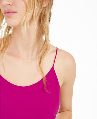 Bar III Women's Scoop-Neck Camisole Purple Size Extra Small