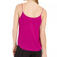 Bar III Women's Scoop-Neck Camisole  Pink Size 2 Extra Small