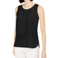Anne Klein Women's Woven Top Black Size Small