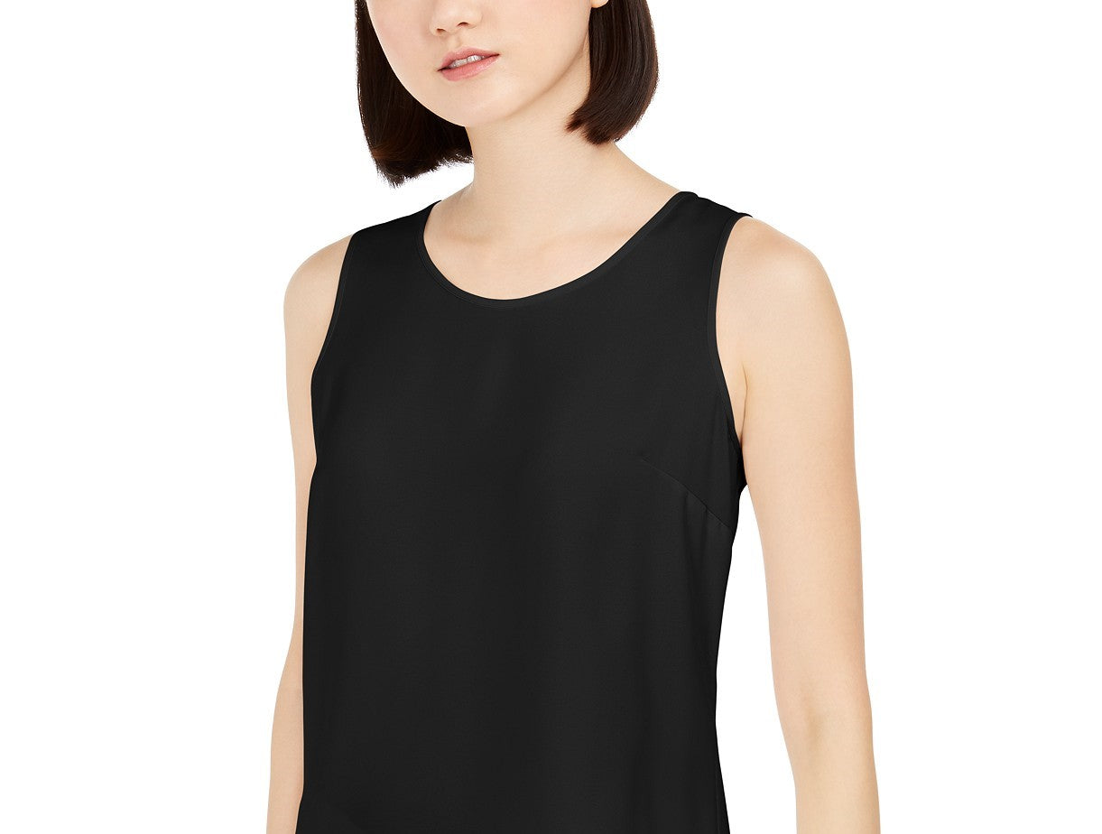 Anne Klein Women's Woven Top Black Size Small