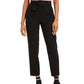 Bar III Women's Belted Pants Black Size 16
