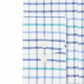 Eagle Men's Classic/Regular-Fit Non-Iron Flex Collar Check Dress Shirt Blue Size 16X34-35