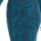 Thalia Sodi Women's Jacquard Sweater Skirt Blue Size Large