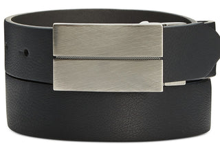 Alfani Men's Reversible Belt  Charcoal Size 40 Regular