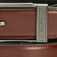 Kenneth Cole Reaction Men's Exact Fit Dress Belt Brown Size Small