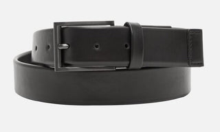 Kenneth Cole Reaction Men's Tubular Stretch Casual Belt Black Size Small