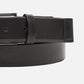 Kenneth Cole Reaction Men's Tubular Stretch Casual Belt Black Size Small