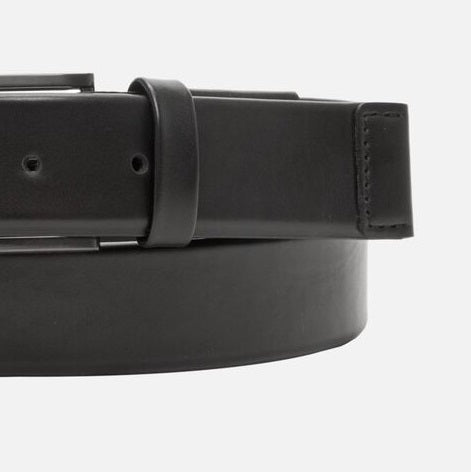 Kenneth Cole Reaction Men's Tubular Stretch Casual Belt Black Size Small