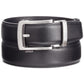 Kenneth Cole Reaction Men's Exact Fit Harness Dress Buckle Belt Black Size Small