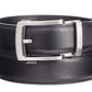 Kenneth Cole Reaction Men's Exact Fit Harness Dress Buckle Belt Black Size Small