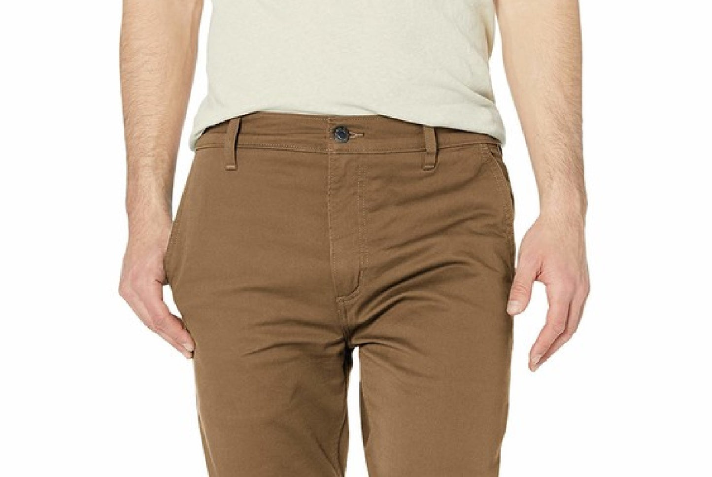 Levi's Men's 511 Slim Fit Hybrid Trousers Browm Size 32X34