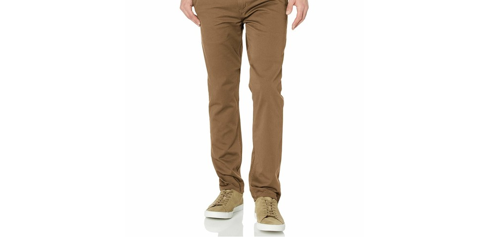 Levi's Men's 511 Slim Fit Hybrid Trousers Brown Size 36x30