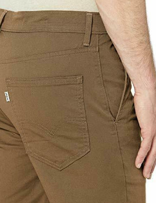 Levi's Men's 511 Slim Fit Hybrid Trousers Cougar Tan Size 28x30