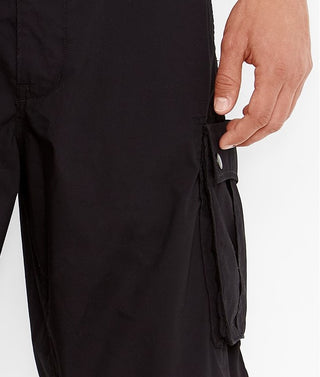Levi's Men's Snap Cargo Shorts Black Size 30