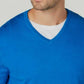 Alfani Men's V-Neck Sweater Blue Size Medium