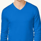 Alfani Men's V-Neck Sweater Blue Size 3 Extra Large