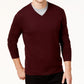 Alfani Mens Knit Pullover Sweater Red Size Small