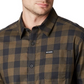 Columbia Men's Vapor Ridge Iii Plaid Shirt Beige Size Small