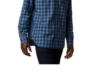 Columbia Men's Vapor Ridge III Plaid Shirt Blue Size 2 Extra Large