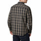 Columbia Men's Vapor Ridge Iii Plaid Shirt Charcoal Size Medium