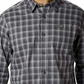 Columbia Men's Vapor Ridge Iii Plaid Shirt Charcoal Size Small