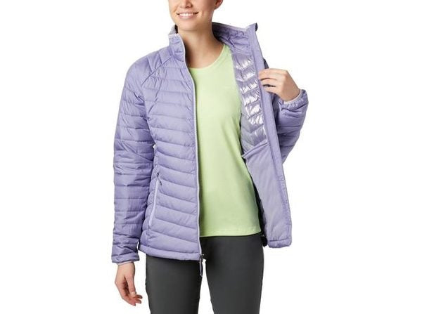 Columbia Women's Powder Lite Jacket Purple Size Small Petite