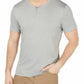 Alfani Men's Soft Touch Stretch Henley Gray Size Small