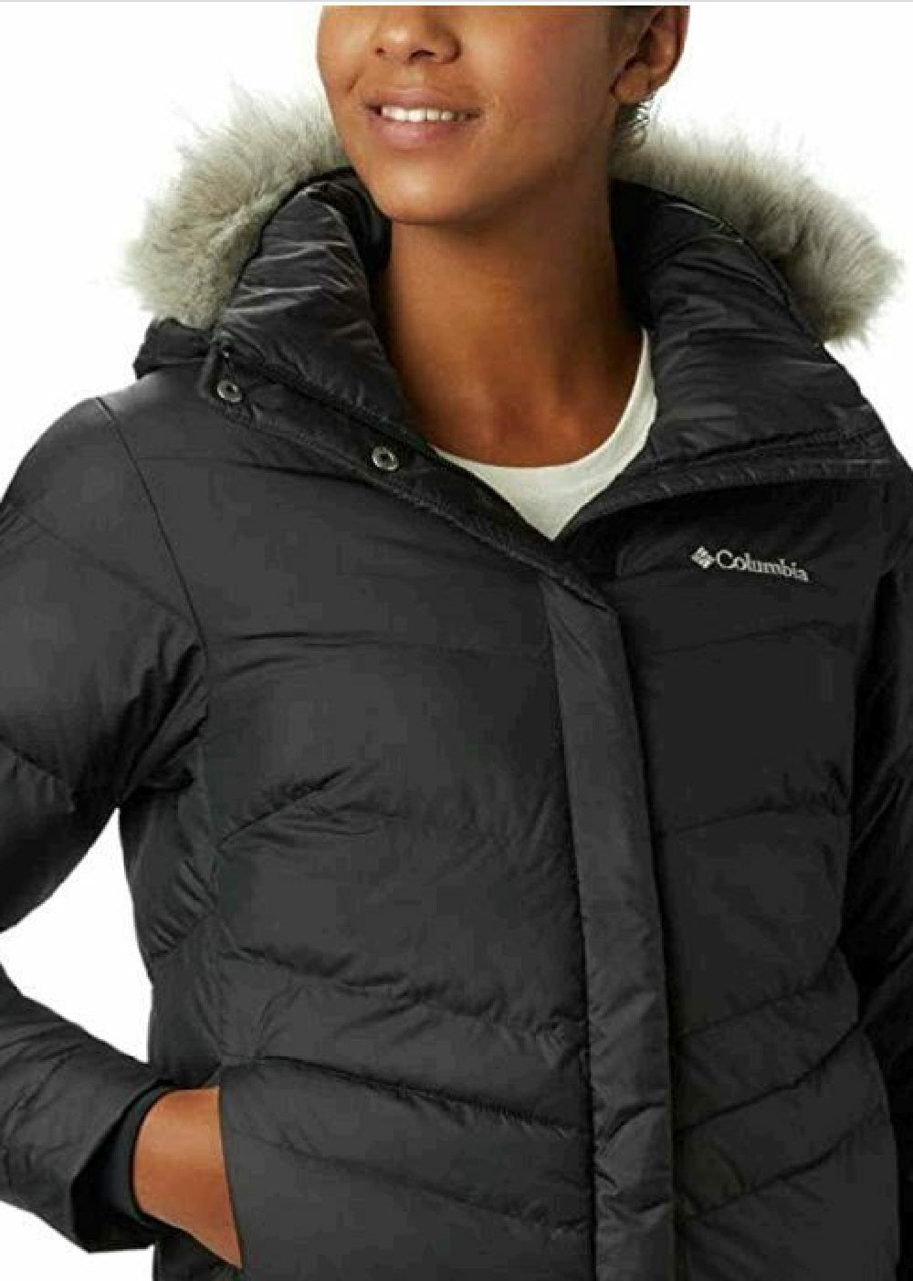 Columbia Women's Peak To Park Insulated Jacket Black Size Extra Small